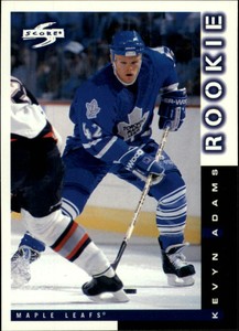 1997-98 Score Maple Leafs Hockey Card #60 Kevyn Adams