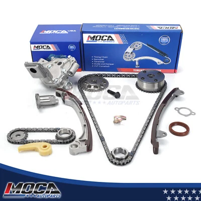 Timing Chain Kit Oil Pump for 01-09 Toyota Camry RAV4 Matrix Solara 2.4L 2AZFE - Image 1 of 4