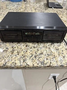 Onkyo TA-RW411 Auto Rev Dual Stereo Cassette Tape Deck. - Picture 1 of 6