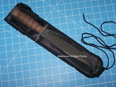 Cuchillo Bayont Vintage OKC3S USMC Marine Corps Ontario Knife Co OKC Foto 1 de 4