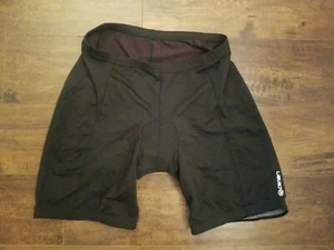 Canari Radfahren gepolstert schwarz Herren Medium Kompression tailliert Stretch Shorts XL - Bild 1 von 5