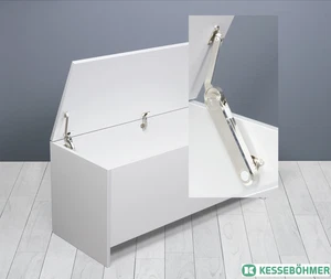 Kesseböhmer Truhenbeschlag MAXI UP Deckelstütze Klappenstütze Klappenbeschlag - Bild 1 von 3