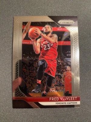 2018-19 Panini Prizm Fred VanVleet 1st Prizm #103 Toronto Raptors - Image 1 of 2