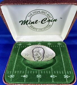 Dan Marino Highland Mint Medallion, 0.999, #5041 of 7500, Miami Dolphins, #13