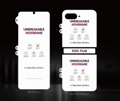 Matte HD Hydrogel Film Soft Screen Protector fr Motorola Moto Razr 40 Ultra 2023 - Image 1 of 4