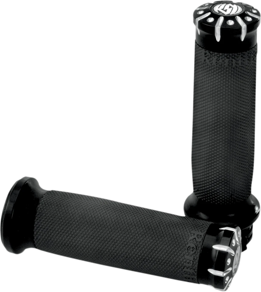 Empuñaduras Roland Sands Design 0063-2037-BM negro brillante crono Foto 1 de 1