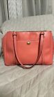 Summer Spring Coach Leather Coral Color Bag