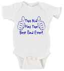 This Kid Has The Best Dad Ever Father's Day Onesie Short Sleeve Long Sleeve