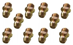 Am. Lubrication Grease Fitting 1/4"-28 1/8" PTF Straight Zerk 14-001 (10 Pack) - Picture 1 of 6