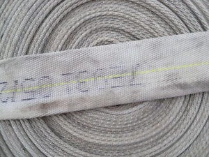 5 Feet of Used Decommissioned Wildland Fire Hose; Abrasion Protection 2.5" flat - Picture 1 of 4