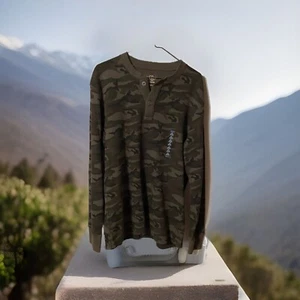 Old Navy Lightweight Pullover Shirt Men’s Medium Camouflage. MNS4 - Picture 1 of 4