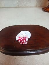 1991  Hallmark Valentine Merry Miniature LUV BUNNY 