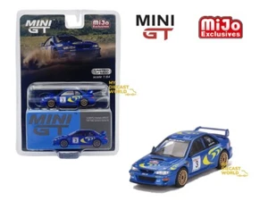 Mini GT 1:64 #512 SUBARU Impreza WRC97 1997 Rally Sanremo Winner mgt00512 - Picture 1 of 4