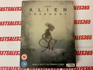 ALIEN : COVENANT - 4K UHD + BLU RAY STEELBOOK - NEW & SEALED - Picture 1 of 1