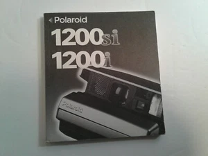 Manual de instrucciones casi nuevo Polaroid 1200si 1200i - Imagen 1 de 5