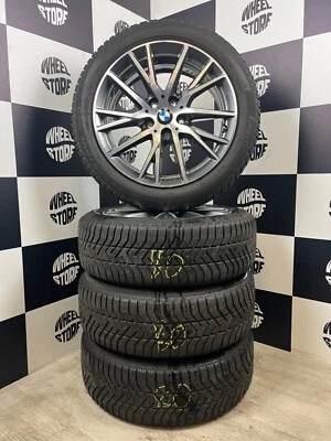 BMW 1er F40 2er F44 Winterreifen Kompletträder 195/55R17 7849122 Styling 489 - Bild 1 von 4