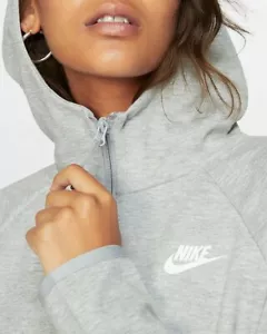 Nike Tech Fleece Kapuzenpullover mit durchgehendem Reißverschluss Damen Größe S M L XL - Bild 1 von 9