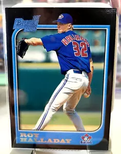 Roy Halladay 1997 Bowman 1st Baseball Rookie Card #212 Toronto Blue Jays - Picture 1 of 2