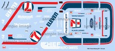 1984 Mustang GTP 7-Eleven decals - Monogram