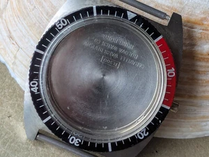 Vintage 1977 Bulova Caravelle 'R300' Divers CASE/COKE BEZEL/CRYSTAL/SPRING BARS - Picture 1 of 24