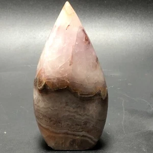 227g Natural amethyst water agate tower large quartz obelisk mineral - Picture 1 of 17