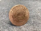 Vintage Brass U.S. Army Corp of Engineers Survey Mark Non Commissioned