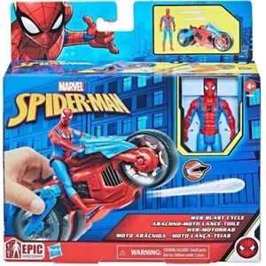 Hasbro Spiderman Veicolo con Personaggio 10 cm - Foto 1 di 1