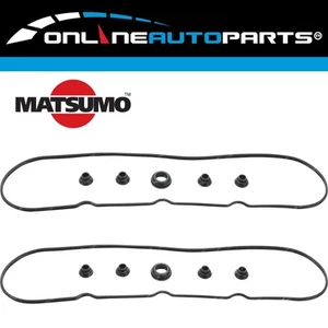 Set of 2 Tappet Rocker Valve Cover Gaskets for Commodore VE V8 L77 6.0L 2011~12 - Picture 1 of 1