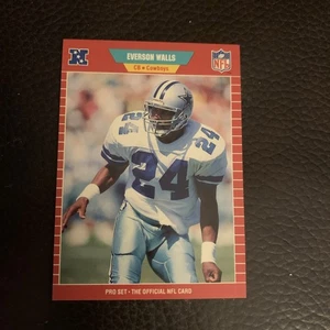 1989 Pro Set #97 Everson Walls - Picture 1 of 2