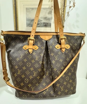 Louis Vuitton Descatalogado Palermo GM Monograma Lona Raro Excelente Estado Foto 1 de 4