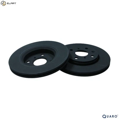 2x BRAKE DISC QD6420HC FOR PEUGEOT TOYOTA AYGO/Hatchback/Van CITROEN 1.0L 3cyl - Image 1 of 4