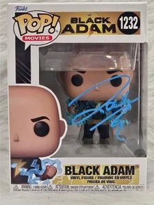 DWAYNE THE ROCK JOHNSON HANDSIGNIERT FUNKO POP! 1232 BLACK ADAM MOVIE FIGUR COA - Bild 1 von 12