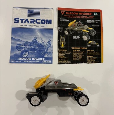 Vintage Coleco Starcom Shadow Invader Vehicle 1986 - Image 1 of 4