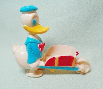 Marx 唐老鸭斜坡步行玩具塑料沃尔特迪斯尼制作 — 第 1/4 张图片
