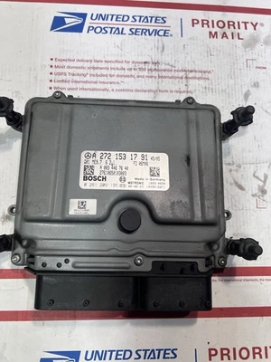 05-12 Mercedes W203 C230 SLK300 ECU Engine Control Module 2721531791 OEM - Image 1 of 2