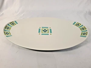 Ben Seibel Iroquois Platter Plate Geometric Bombay Oval Informal China Vintage - Picture 1 of 7