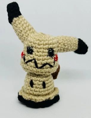 HANDMADE Pokémon Plush Cute Stuffed Crocheted Mimikyu 💕 - Image 1 of 4