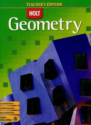Geometry (Teacher's Edition), HOLT, RINEHART AND WINSTO - Image 1 of 2