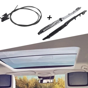 FL3Z 1651071 A Sunroof Glass Cables+Track Assembly for Ford For F250 F350 F450 - Picture 1 of 21