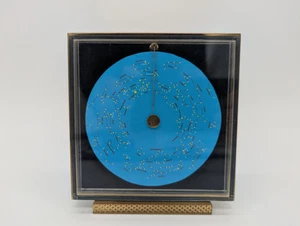 Tischuhr Uhr im Sternbilder Design Vintage Astronomie Astrologie Quarzwerk - Bild 1 von 9
