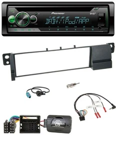 Pioneer USB MP3 DAB Lenkrad CD Autoradio für BMW 3er E46 2001-2007 Quadlock - Bild 1 von 10