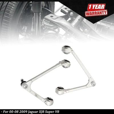 2Pcs For Jaguar XJ8 Super V8 2000-2009 Front Upper Control Arm w/ Ball Joint Kit - Изображение 1 из 4