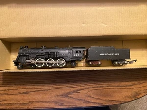 Vintage American Flyer Lines 290 Pacific 4-6-2 Steam Locomotive with Tender - Picture 1 of 7