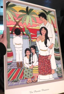 Pintura original 18x24 B woolston fine art en puerto penasco Foto 1 de 4