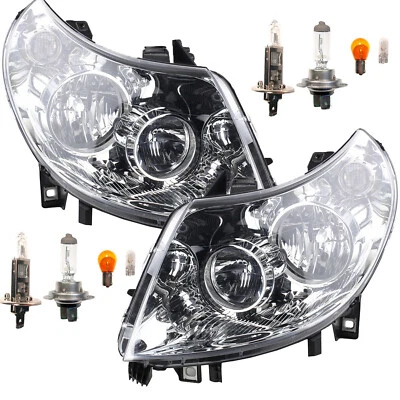 Scheinwerfer Set passend für Fiat Ducato + Leuchtmittel Links Rechts 2006-2010 - Bild 1 von 4