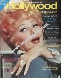 LUCILLE BALL   -  HOLLYWOOD STUDIO  MAGAZINE -  AUG 1981 - Picture 1 of 1