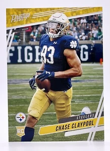2020 Panini Prestige #219 Chase Claypool RC Pittsburgh Steelers - Picture 1 of 2