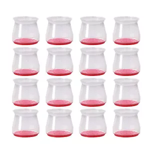 48pcs Ruby Slider Chair Leg Protector For Hardwood Floors Fits All Shape Chair - Picture 1 of 14
