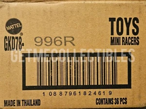 36 DISNEY PIXAR CARS MINI RACERS BLIND BOX CASE R CHIEFTESS DEPUTY MCQUEEN GMC - Picture 1 of 1