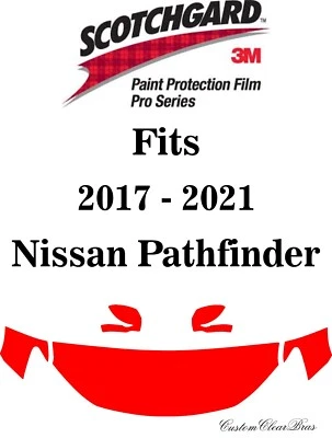Protección de pintura 3M Scotchgard serie Pro para Nissan Pathfinder 2019 2020 2021 Foto 1 de 3